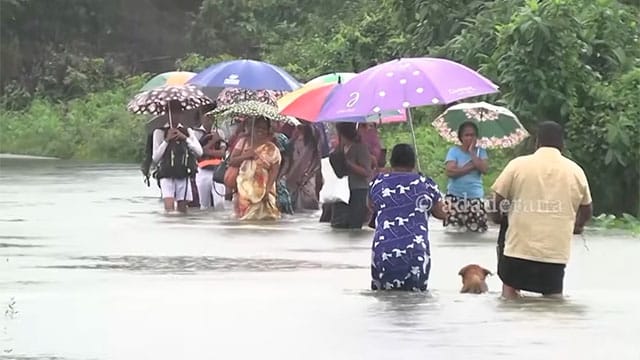 Over 10,000 people affected by adverse weather across 12 districts in Sri Lanka
